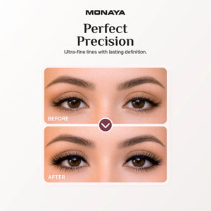 Waterproof Mascara – Volume & Length, Smudge-Proof Long-Lasting Formula - M019