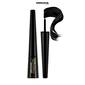 Waterproof Black Liquid Eyeliner – Intense Black,  Long-Lasting, Precision Tip - N001