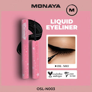 Liquid Precision Eyeliner, Creamy & Waterproof, Bold Black - N003