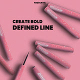 Liquid Precision Eyeliner, Creamy & Waterproof, Bold Black - N003