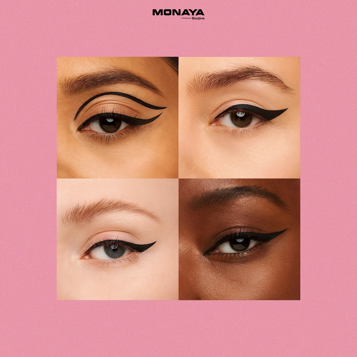 Liquid Precision Eyeliner, Creamy & Waterproof, Bold Black - N003