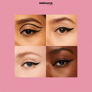 Liquid Precision Eyeliner, Creamy & Waterproof, Bold Black - N003