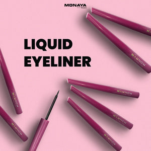 Mild Black Liquid Eyeliner, Stay All Day, Fine Brush Tip Lasting, Smudge-Proof & Transfer-Resistant (N201#) - N004