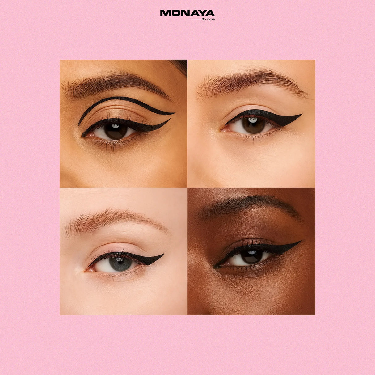 Mild Black Liquid Eyeliner, Stay All Day, Fine Brush Tip Lasting, Smudge-Proof & Transfer-Resistant (N201#) - N004