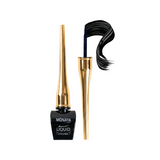 Monaya N005 Liquid Eyeliner, Stay All Day Makeup with Fine Brush Tip Lasting Satin Finish, Smudge-Proof & Transfer-Resistant(N101#)