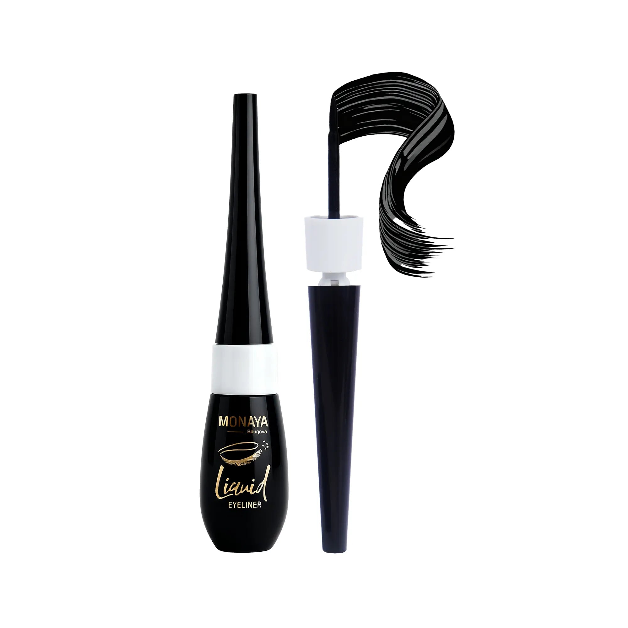 Liquid Eyeliner, Lasting Satin Finish, Smudge-Proof & Transfer-Resistant (N101#) - N009