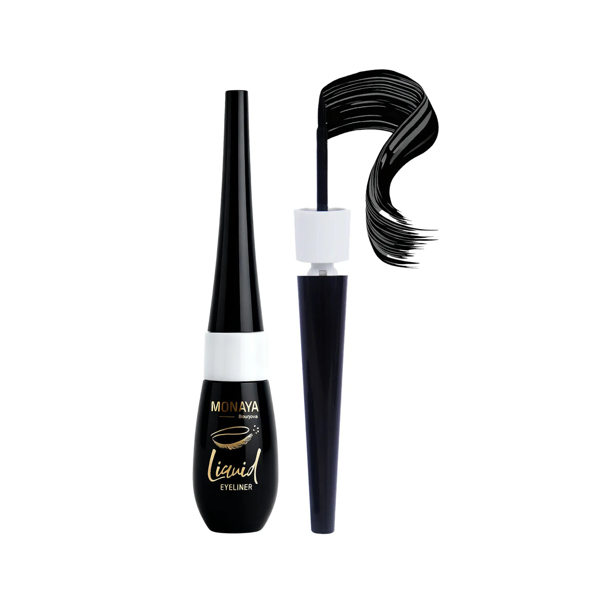 Liquid Eyeliner, Lasting Satin Finish, Smudge-Proof & Transfer-Resistant (N101#) - N009