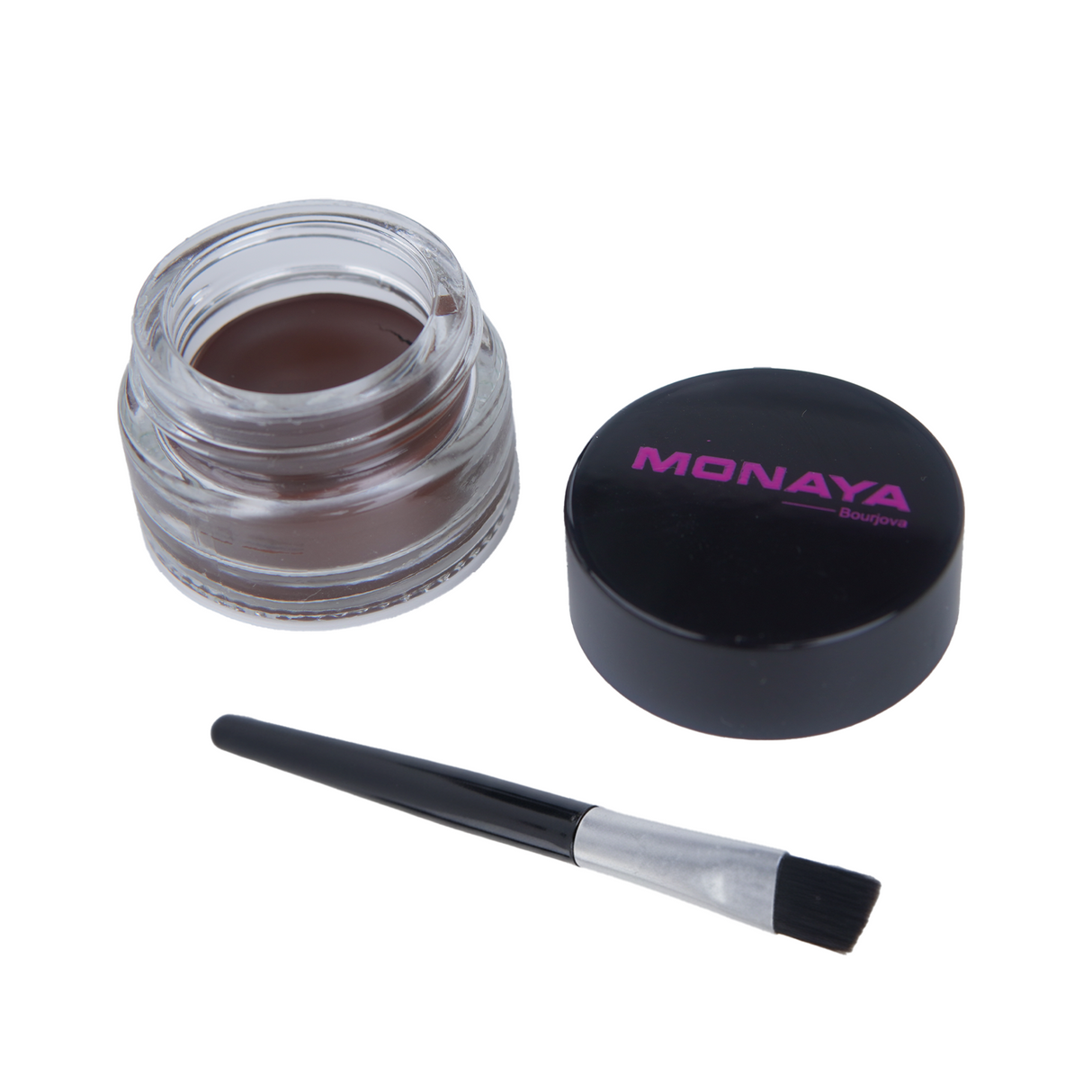 Monaya R001 Day Cream Eyebrow - Soft and Natural Eyebrow Powder, Helps Enhance & Define Brows, Compact Size for Purse or Travel