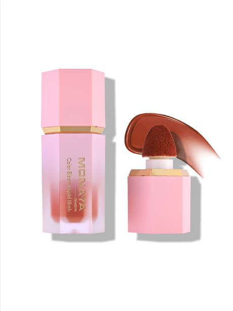 Monaya Velvet Glow Liquid Blush, 8 Shades, OSL-S002