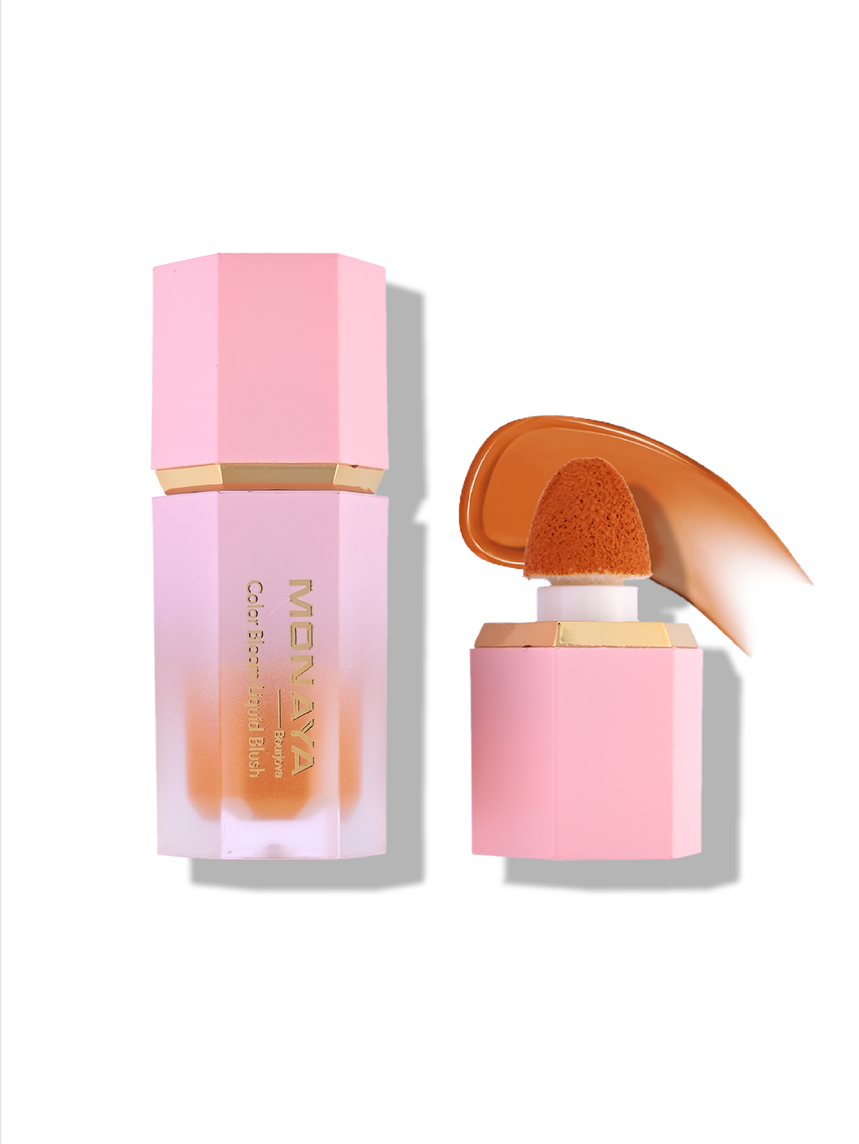 Monaya Velvet Glow Liquid Blush, 8 Shades, OSL-S002