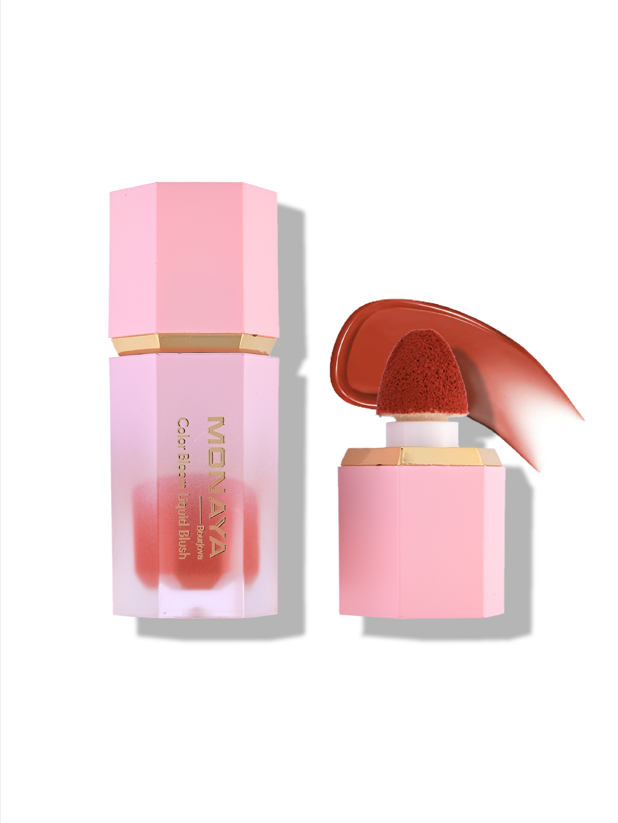 Monaya Velvet Glow Liquid Blush, 8 Shades, OSL-S002