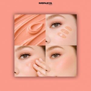 Color Bloom Matte Liquid Blush, pigmented formula, Moisturizing - 8 Shades - S004