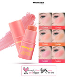 Blusher Multi Stick – Cream Blush Stick for Cheeks & Lips, Natural Finish, 6 Shades - S006