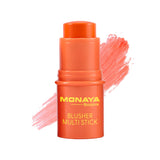 Blusher Multi Stick – Cream Blush Stick for Cheeks & Lips, Natural Finish, 6 Shades - S006