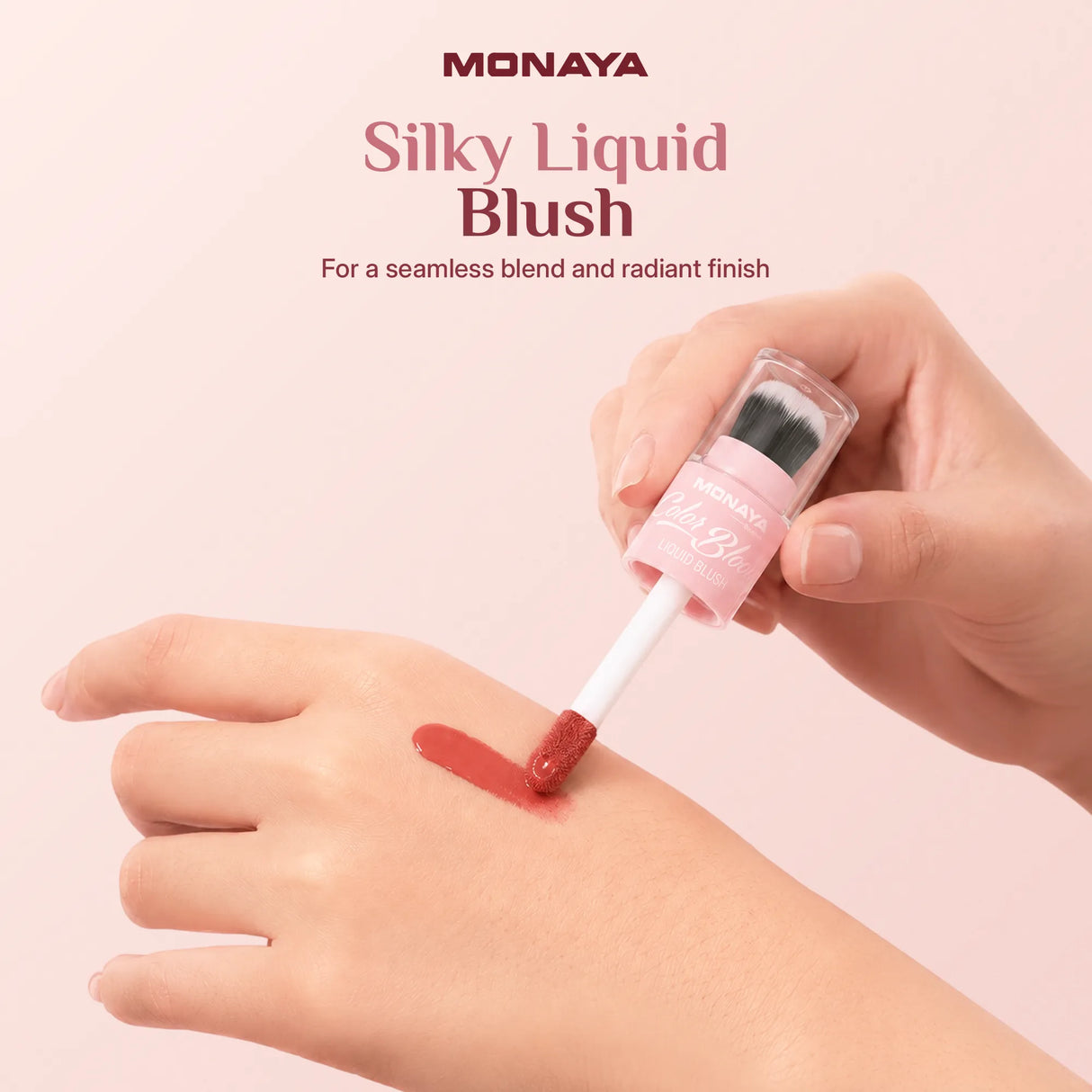 Liquid Blush – Naturally Radiant Color to Enhance Cheeks, Lightweight, 6 Shades - S007
