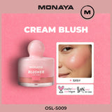 Cream Face Blush – Natural Finish, Lightweight Formula, Long-Lasting Wear - S009