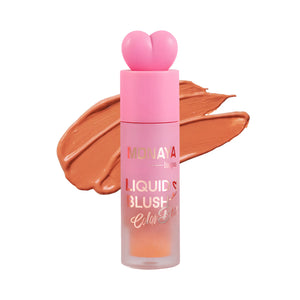 2-in-1 Liquid Blush Color Bloom for Lip & Cheek – Gel-Cream Formula , Long-Lasting Soft Flush - S010