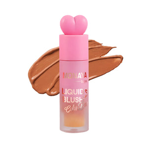 2-in-1 Liquid Blush Color Bloom for Lip & Cheek – Gel-Cream Formula , Long-Lasting Soft Flush - S010