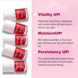 Hydrating Velvet Lip Tint, 12HR Moisture & Shine, 6 Shades - T002