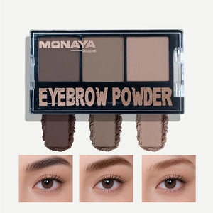 Natural Define Eyebrow Powder, Natural & Long-Lasting Formula - 3 Colors - W001