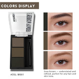 Natural Define Eyebrow Powder, Natural & Long-Lasting Formula - 3 Colors - W001