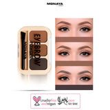 Eyebrow Powder - Soft and Natural Eyebrow Powder, Compact Size - W002