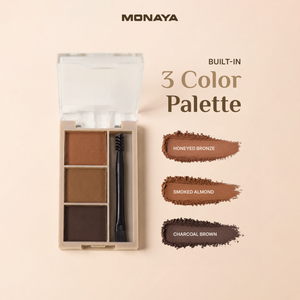 Eyebrow Powder – Long-Lasting Brow Filler, Natural Matte Finish, Smudge-Resistant, Vegan & Cruelty-Free - W003