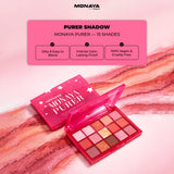 Purer Palette Shadow, Long Lasting, Blendable Natural Colors - 15 color - Y004
