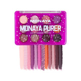 Purer Palette Shadow, Long Lasting, Easy to Blend Natural Colors - 12 color - Y009