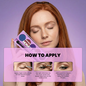 Purer Palette Shadow, Long Lasting, Blendable Natural Colors  - 5 color - Y018