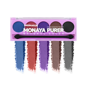 Purer Palette Shadow, Long Lasting, Blendable Natural Colors  - 5 color - Y018