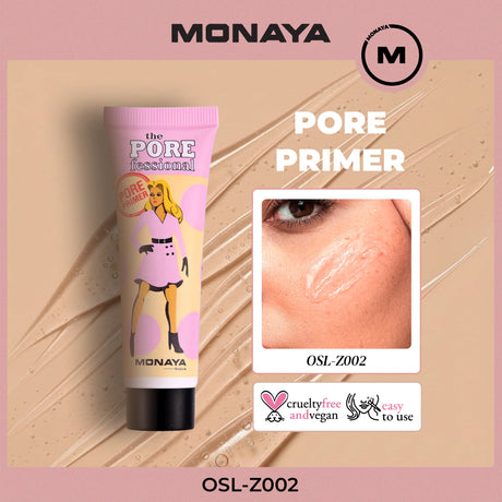 Pore Primer – Oil-Control, Pore-Blurring Makeup Base for Smooth Matte Finish - Z002