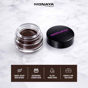Day Cream Eyebrow - Soft and Natural Eyebrow Cream - R001