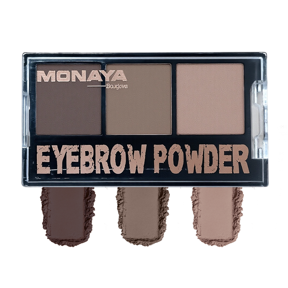 Monaya Natural Define Eyebrow Powder, 3 Colors, OSL-W001