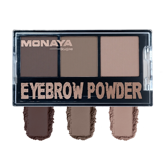 Monaya Natural Define Eyebrow Powder, 3 Colors, OSL-W001